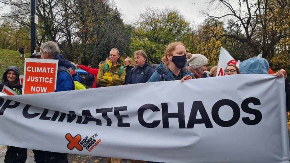 Peoples March in Glasgow